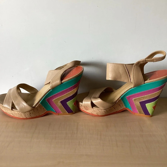 Nine West wedges size 8.5 - Picture 5 of 8